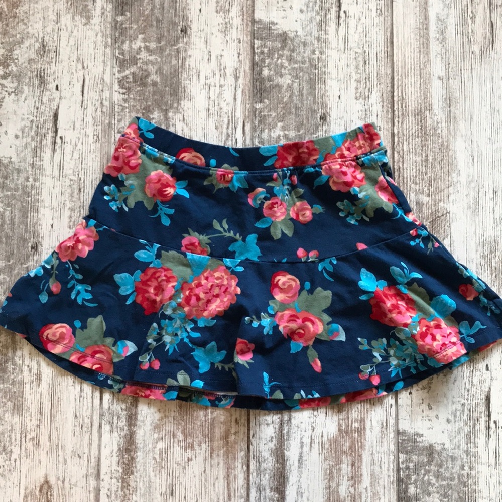 Girl’s Floral Skirt